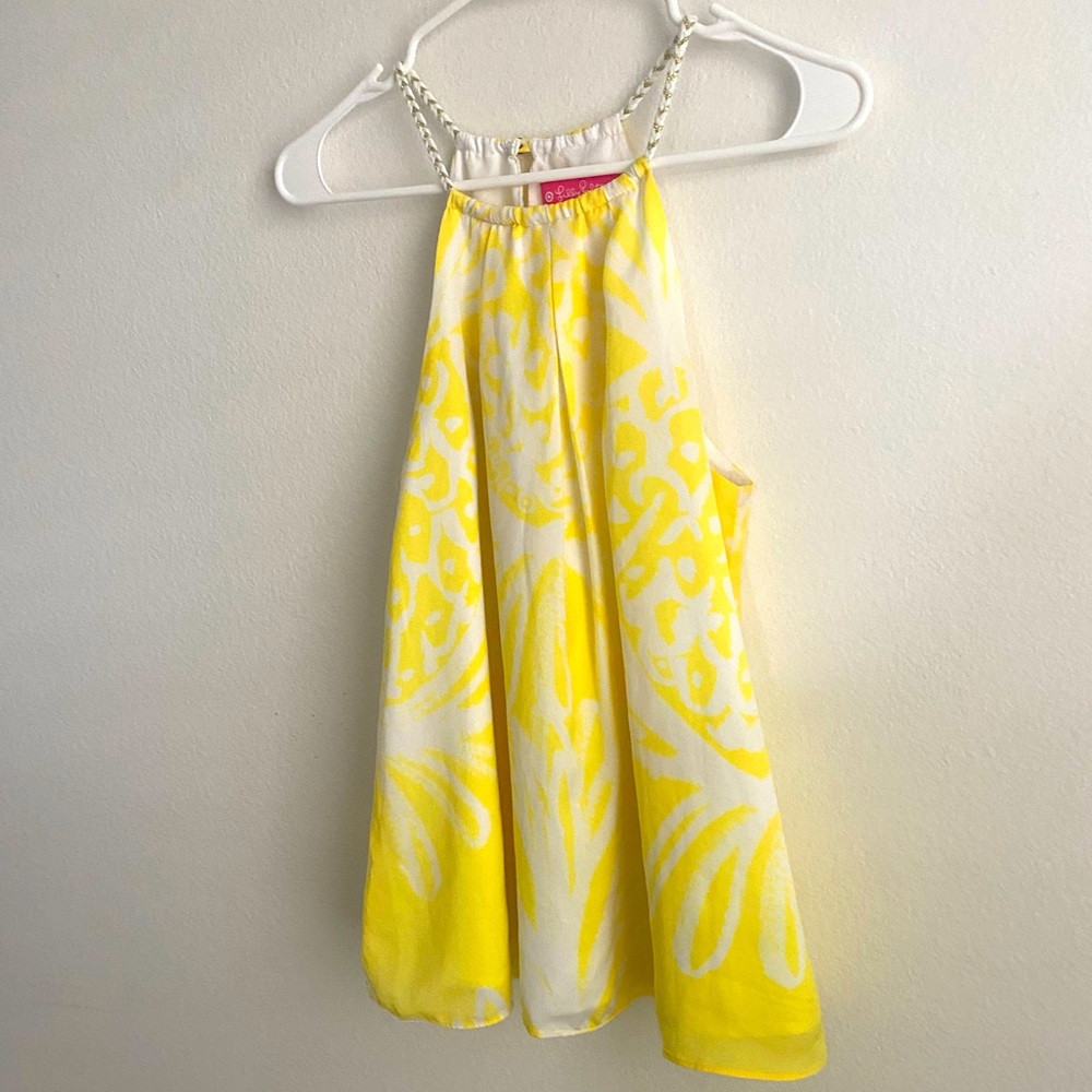 Lilly Pulitzer for Target Yellow Top